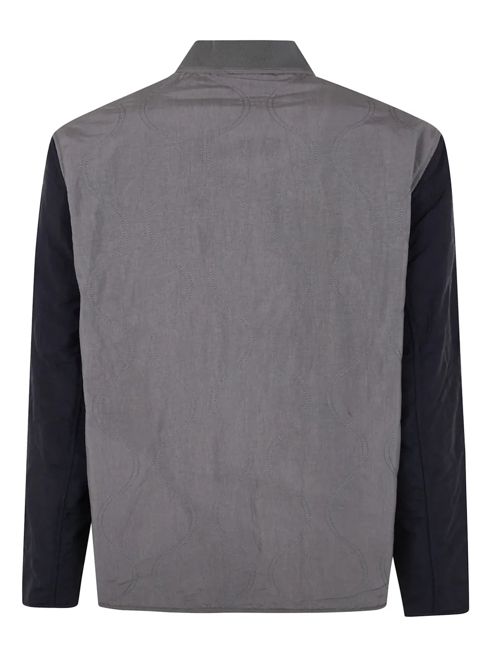 Emporio Armani contrast-sleeve jacket - Grijs