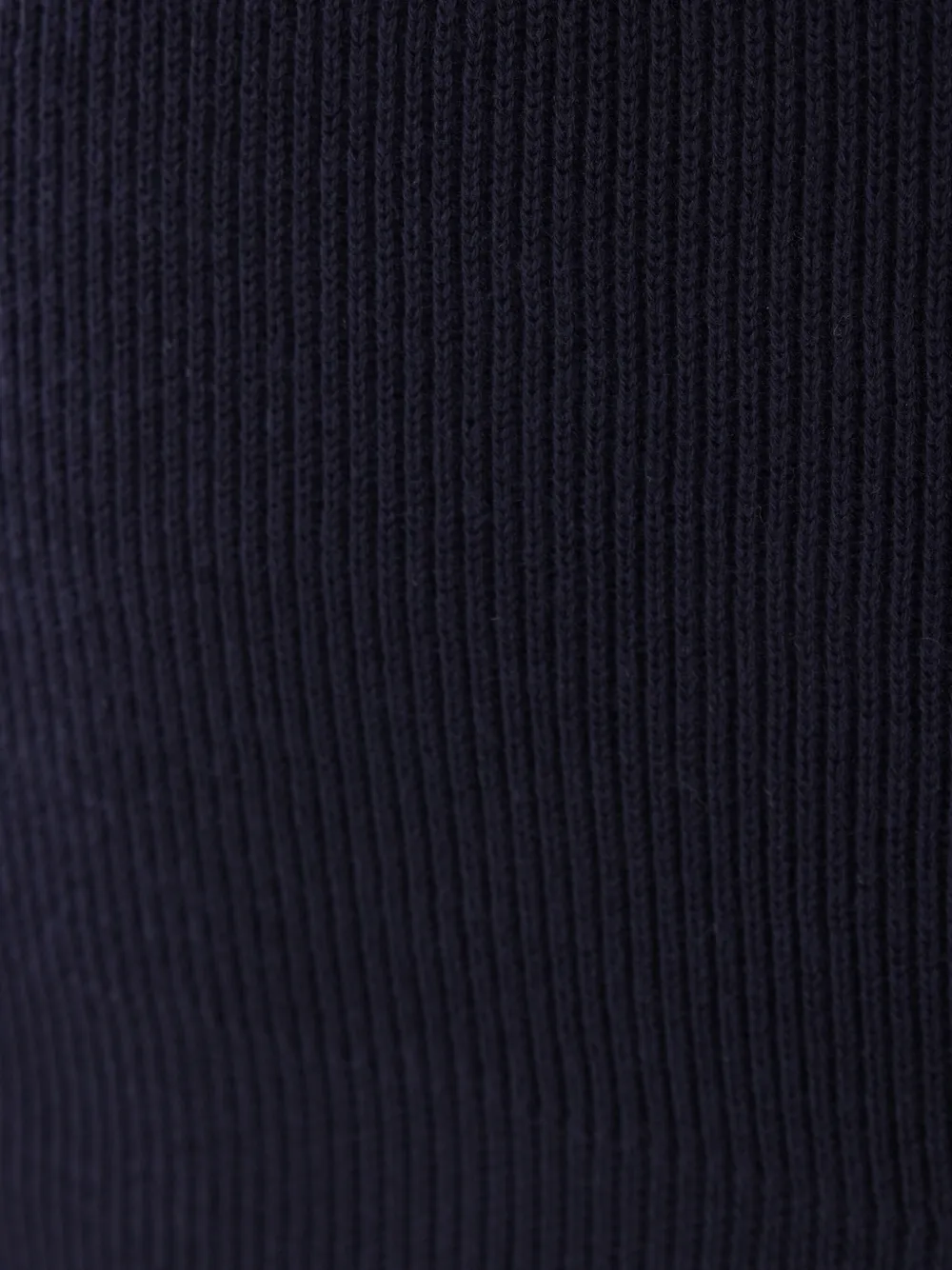 Brunello Cucinelli Ribgebreid poloshirt Blauw