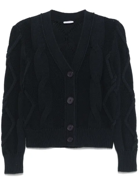 Akris Punto cotton cable-knit cardigan