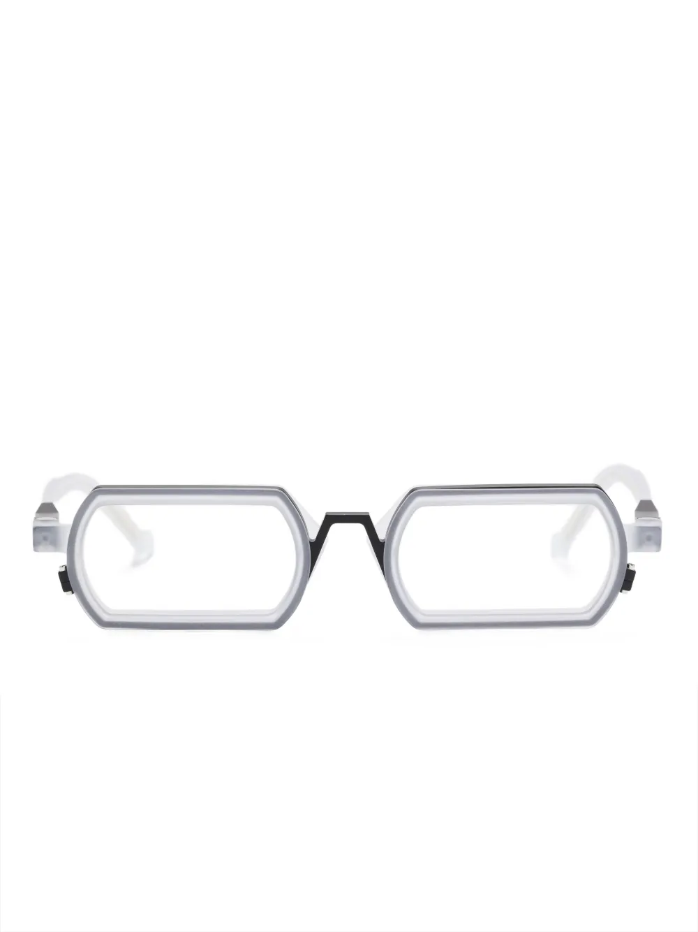 VAVA Eyewear lentes con armazón rectangular | blanco | Image 1