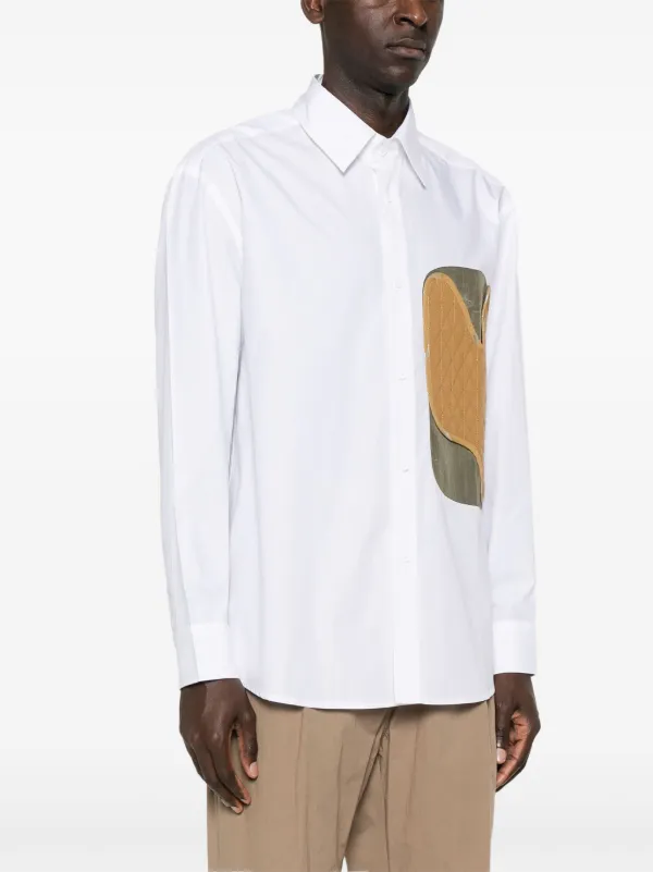 VIP【関税送料無料】希少 Craig Green Patchwork Shirt Craig Green utility-patch Shirt | White | FARFETCH PT