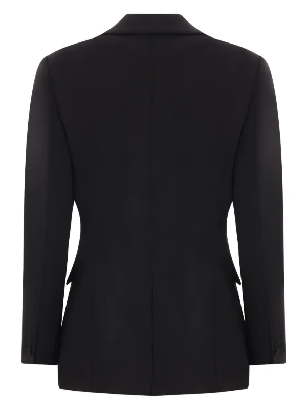 ジャケット ROBERTO CAVALLI SINGLE-BREASTED CADY JACKET Roberto Cavalli Leopard Cady Single-breasted Jacket