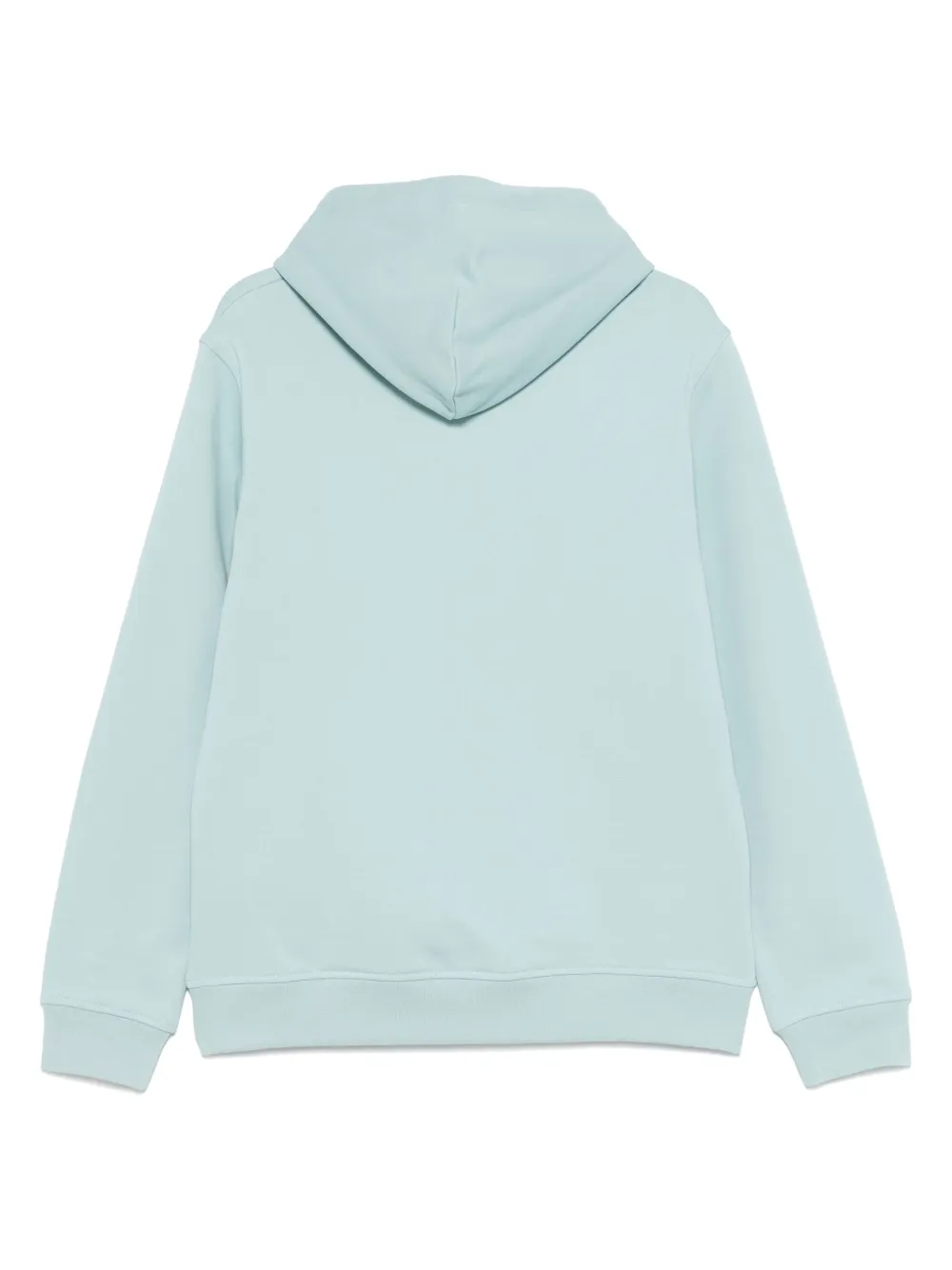 Karl Lagerfeld embossed hoodie - Blauw