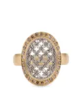 NIKOLLE RADI 18kt yellow gold Damask diamond ring
