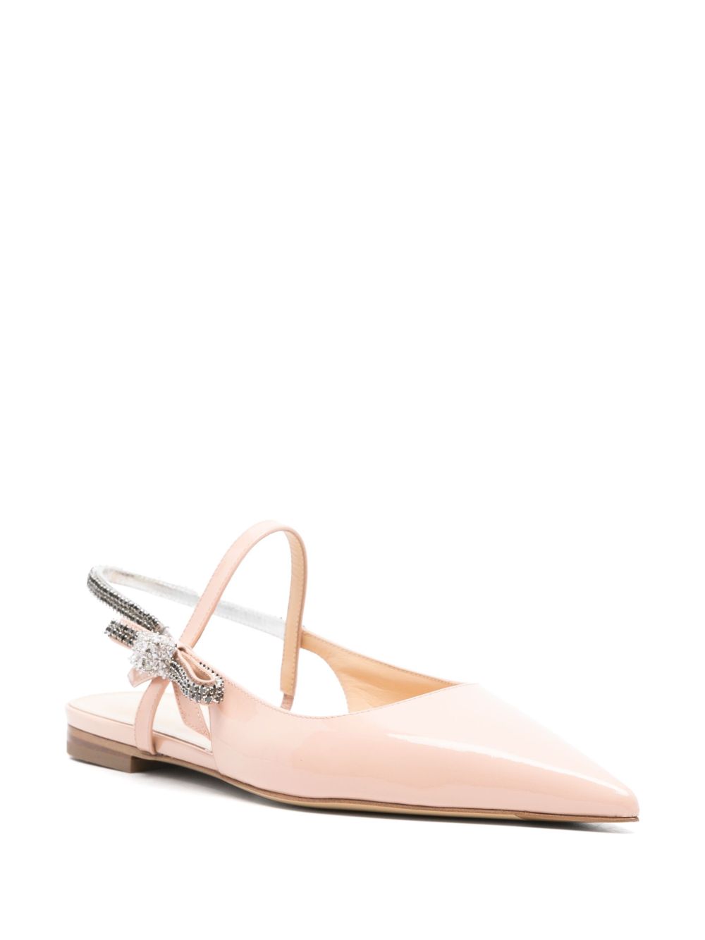 MACH & MACH bow-detailing pumps - Roze