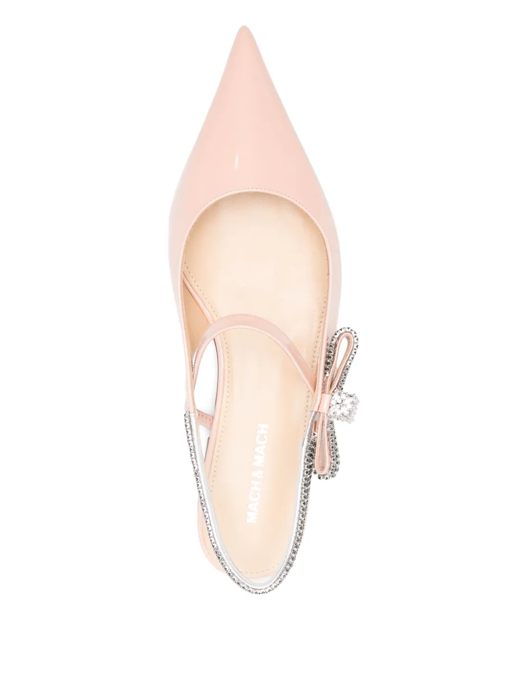 MACH & MACH bow-detailing pumps Pink