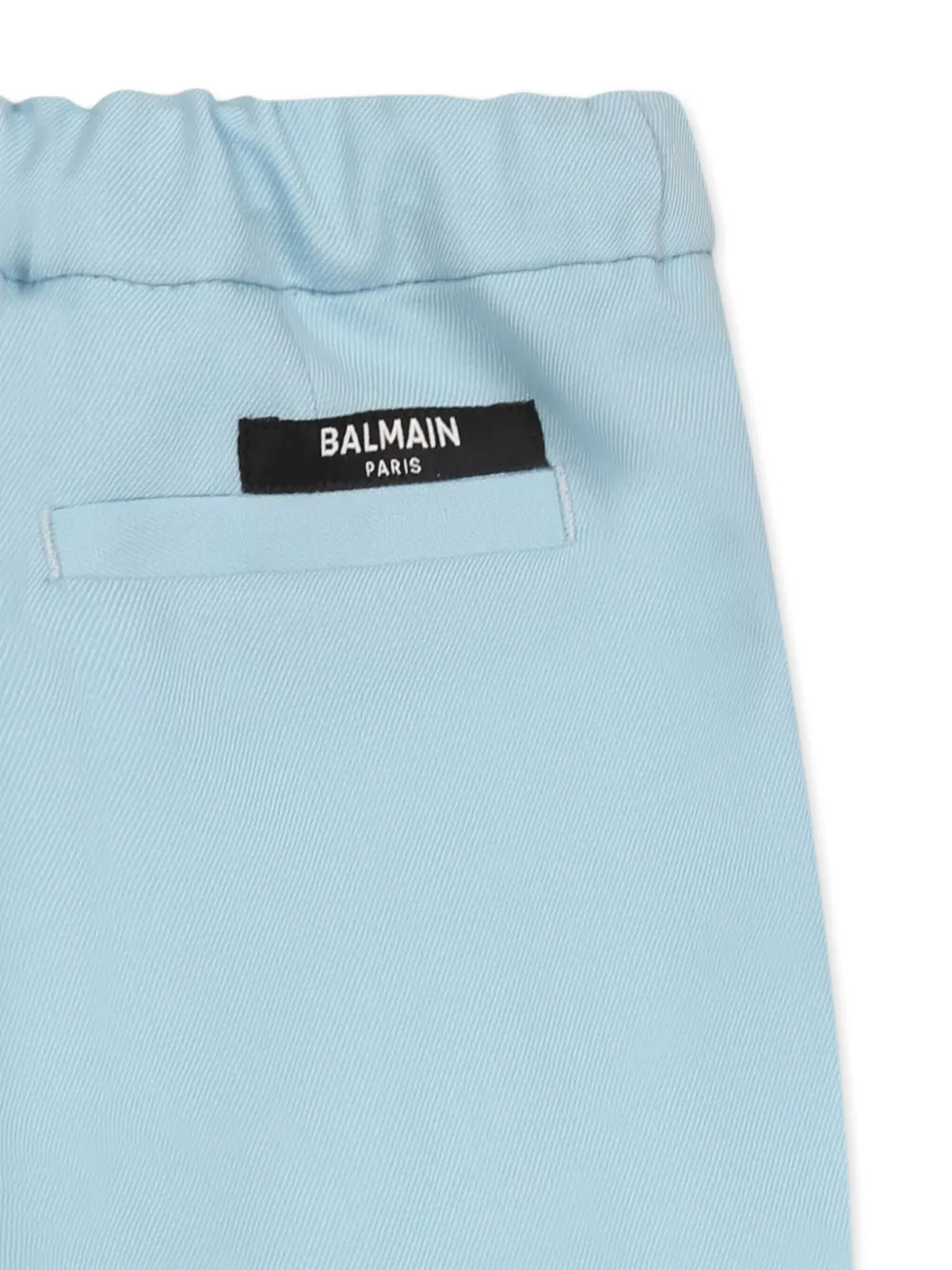 Balmain Kids Broek met logopatch Blauw