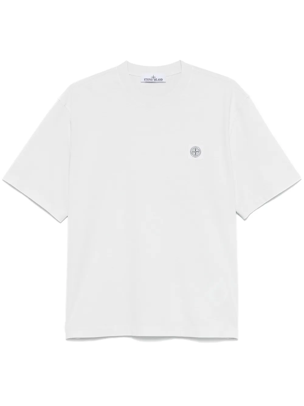 Stone Island Short Sleeve T-shirt White Cotton