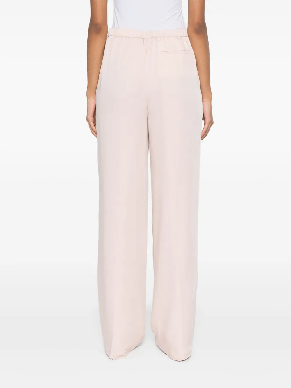 Theory Zijden broek Roze