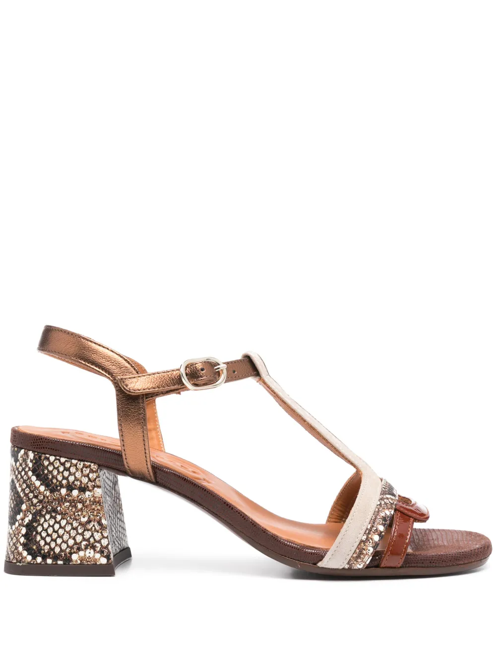 Chie Mihara 55mm Laluce sandals Brown