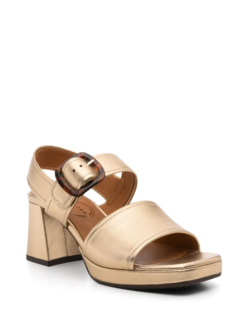 Chie Mihara 75mm Ginka sandals Gold