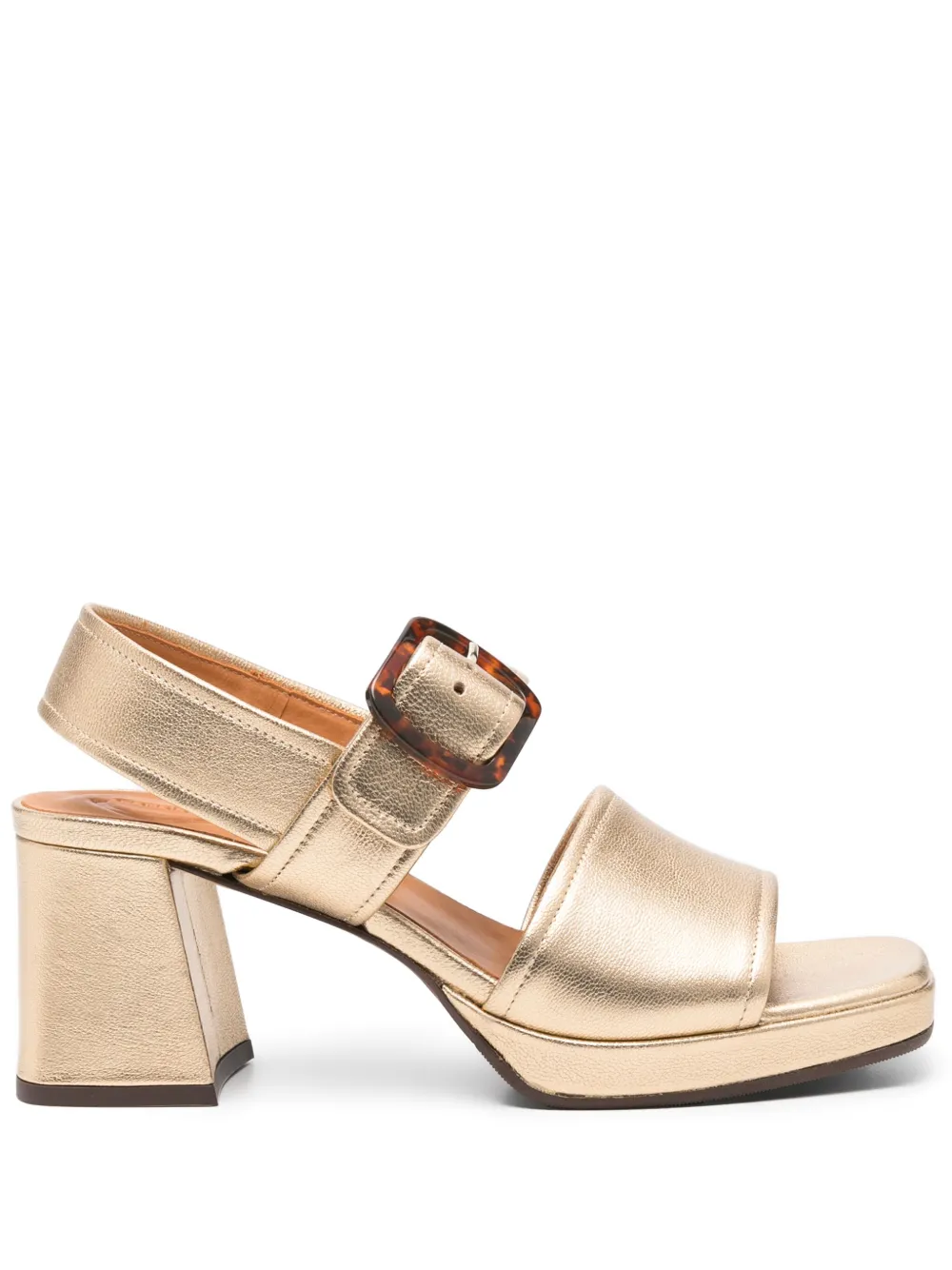 Chie Mihara 75mm Ginka sandals Gold