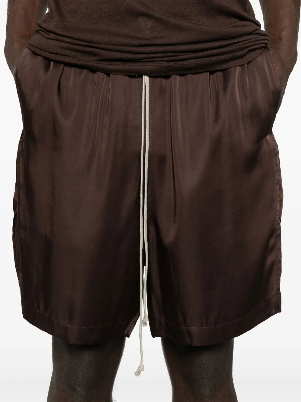 Rick Owens Boxershorts met trekkoord Bruin