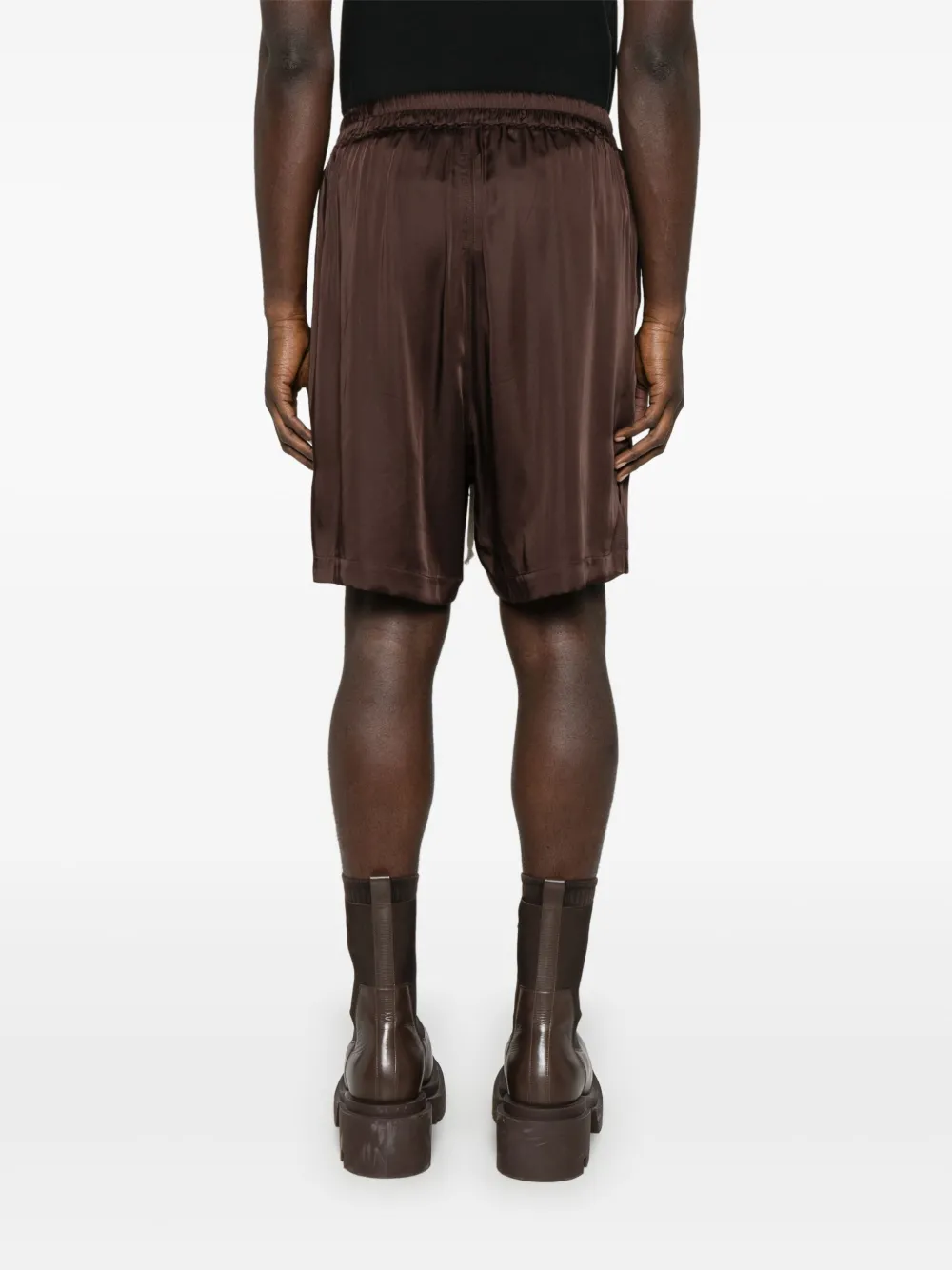 Rick Owens Boxershorts met trekkoord Bruin