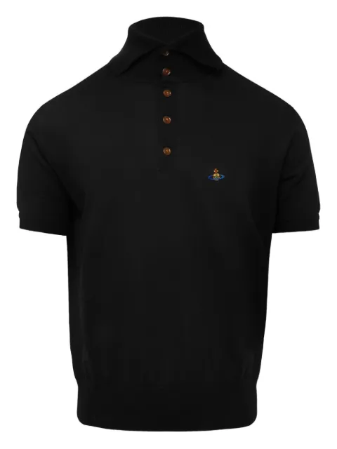 Vivienne Westwood Orb-embroidered polo shirt