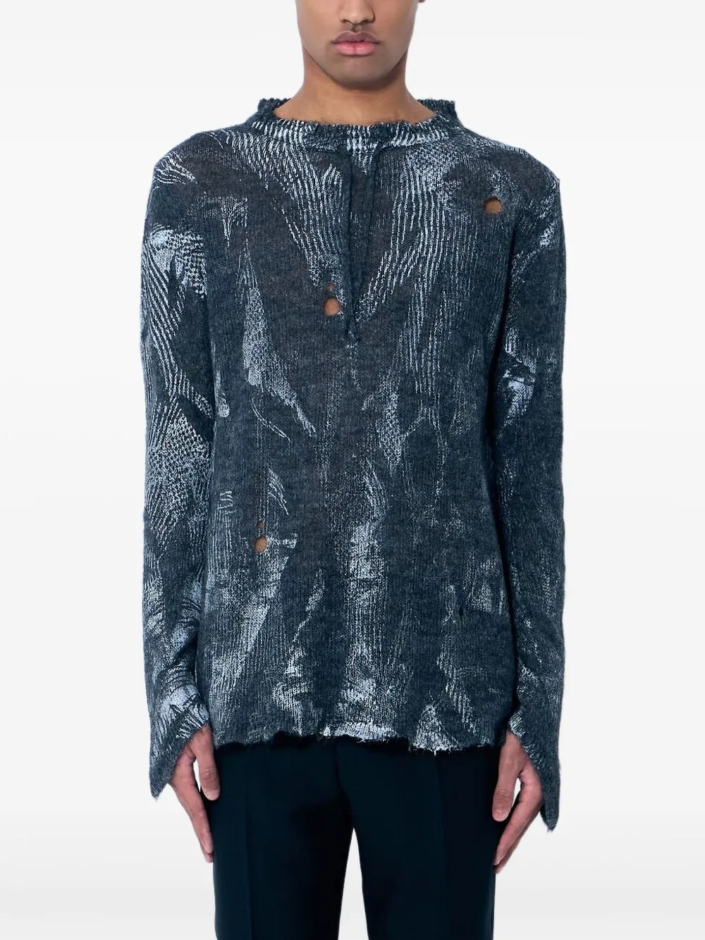 Vivienne Westwood Hi-vis Sweater In Grau