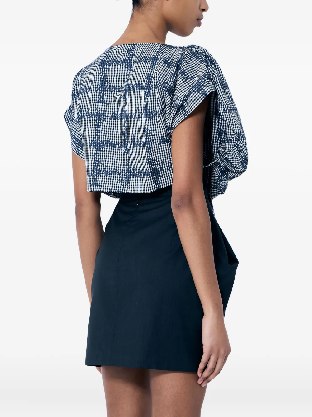 Vivienne Westwood Top met hartprint Blauw