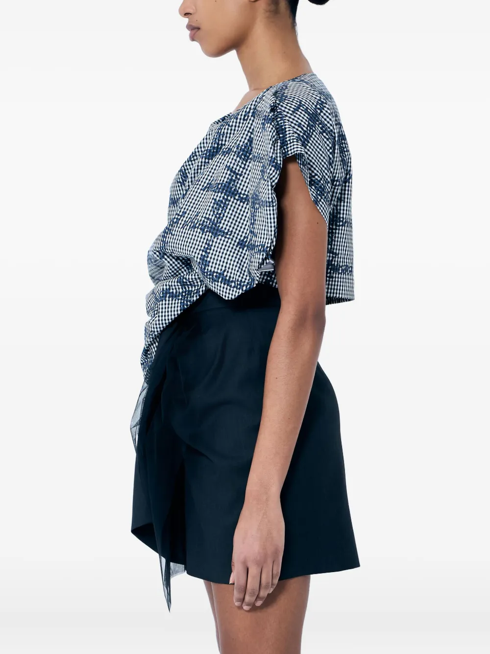 Vivienne Westwood Top met hartprint Blauw