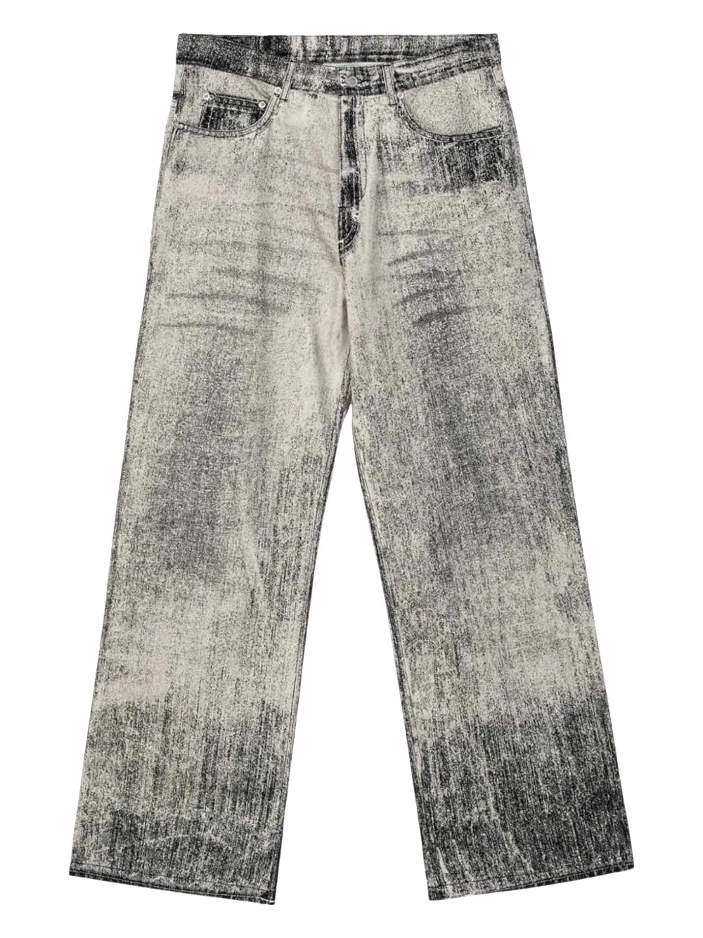 CamperLab painterly-print jeans | Grey | Image 1