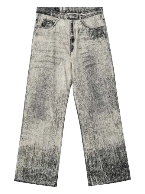 CamperLab jeans con estampado de pintura