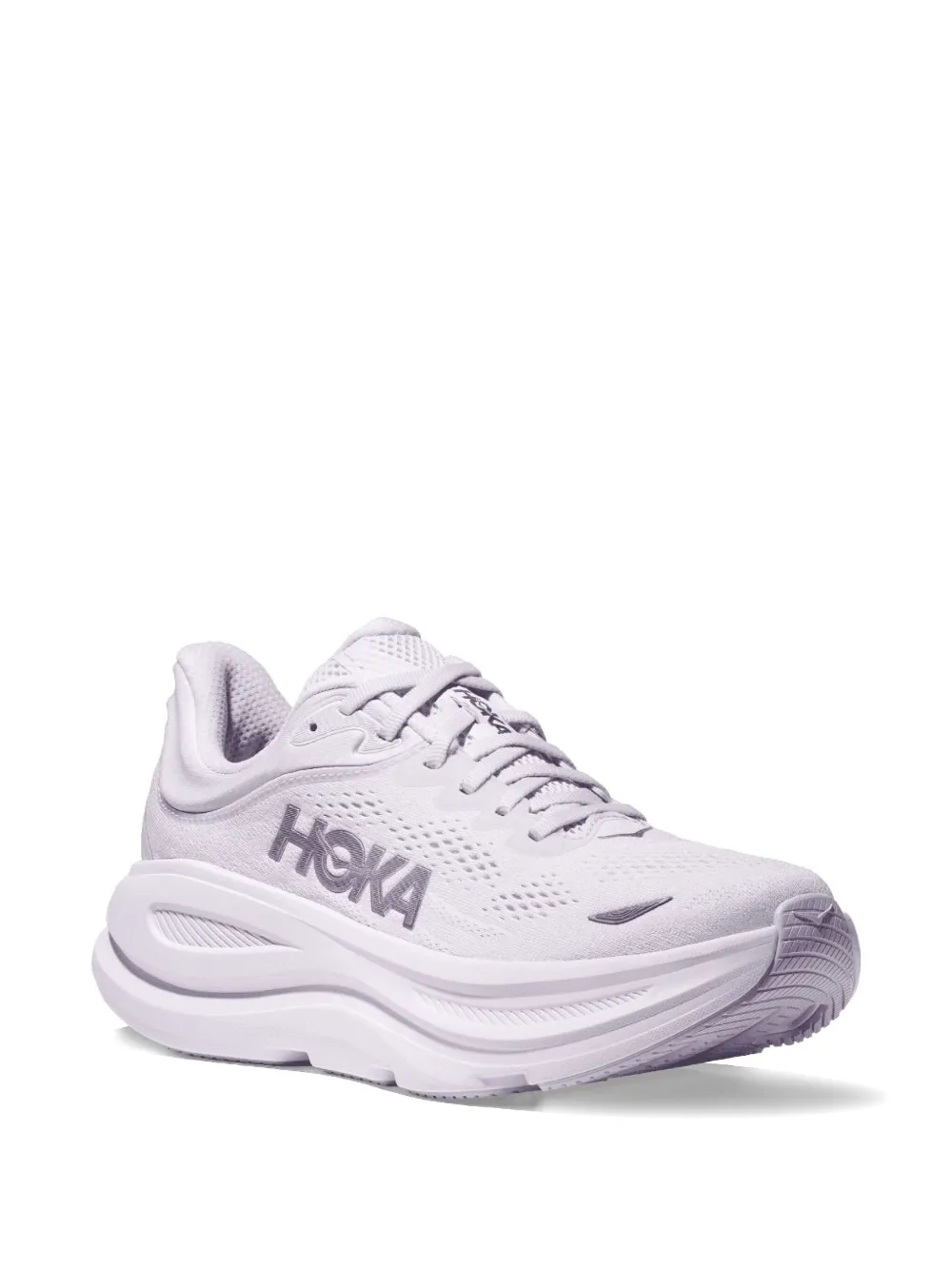 HOKA Bondi 9 Starlight Glow sneakers - Wit