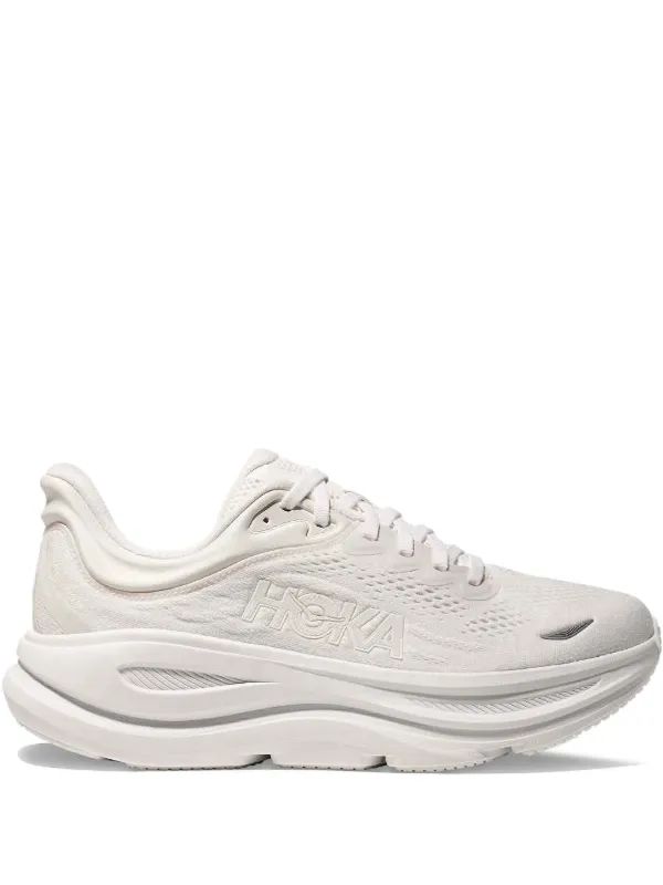 ホカ　ボンダイ9　26cm HOKA BONDI9 白　ホワイト HOKA BONDI 9 WHITE / WHITE（ホカ ボンダイ 9-ホワイト