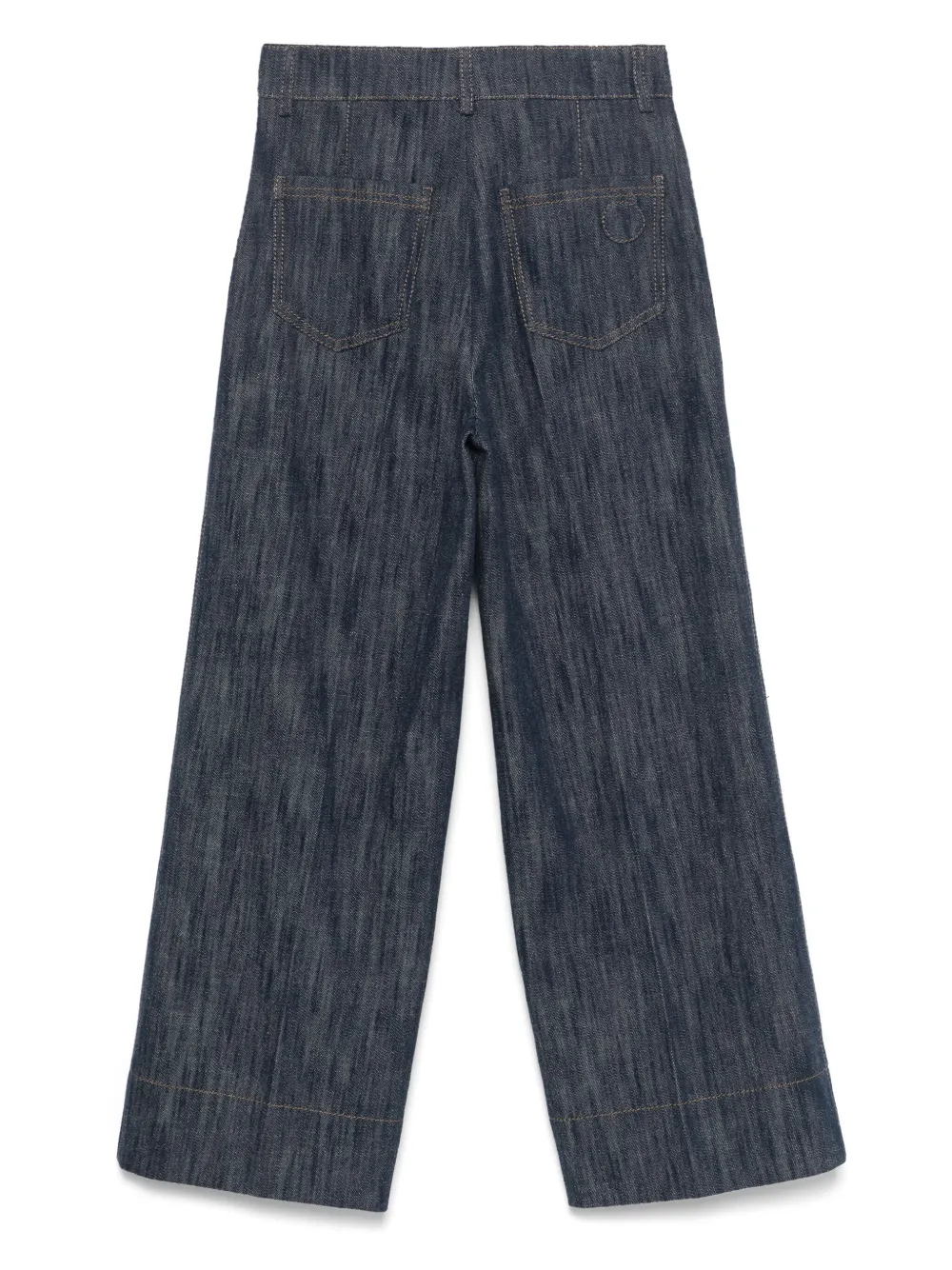 Akris Punto Jeans met wijde pijpen - Blauw