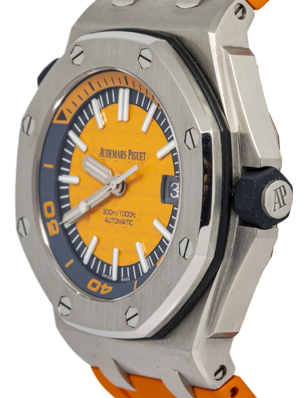 Audemars Piguet Pre-owned Royal Oak Offshore Diver horloge 42 mm - Oranje