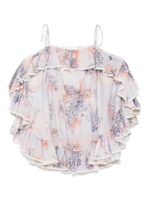 ZIMMERMANN cotton mini dress