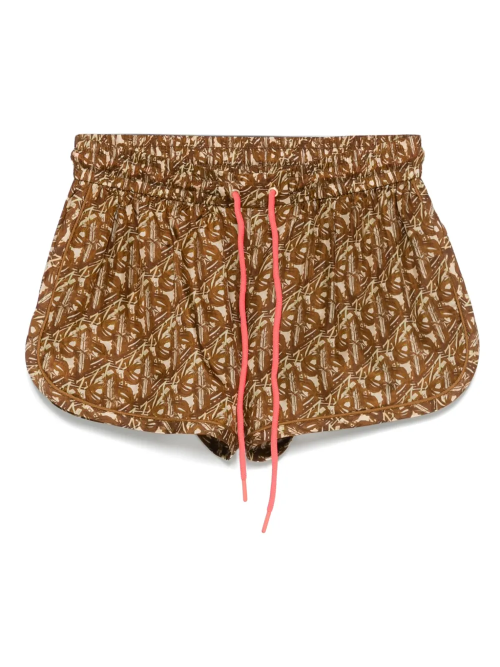 ZIMMERMANN Zijden shorts Bruin
