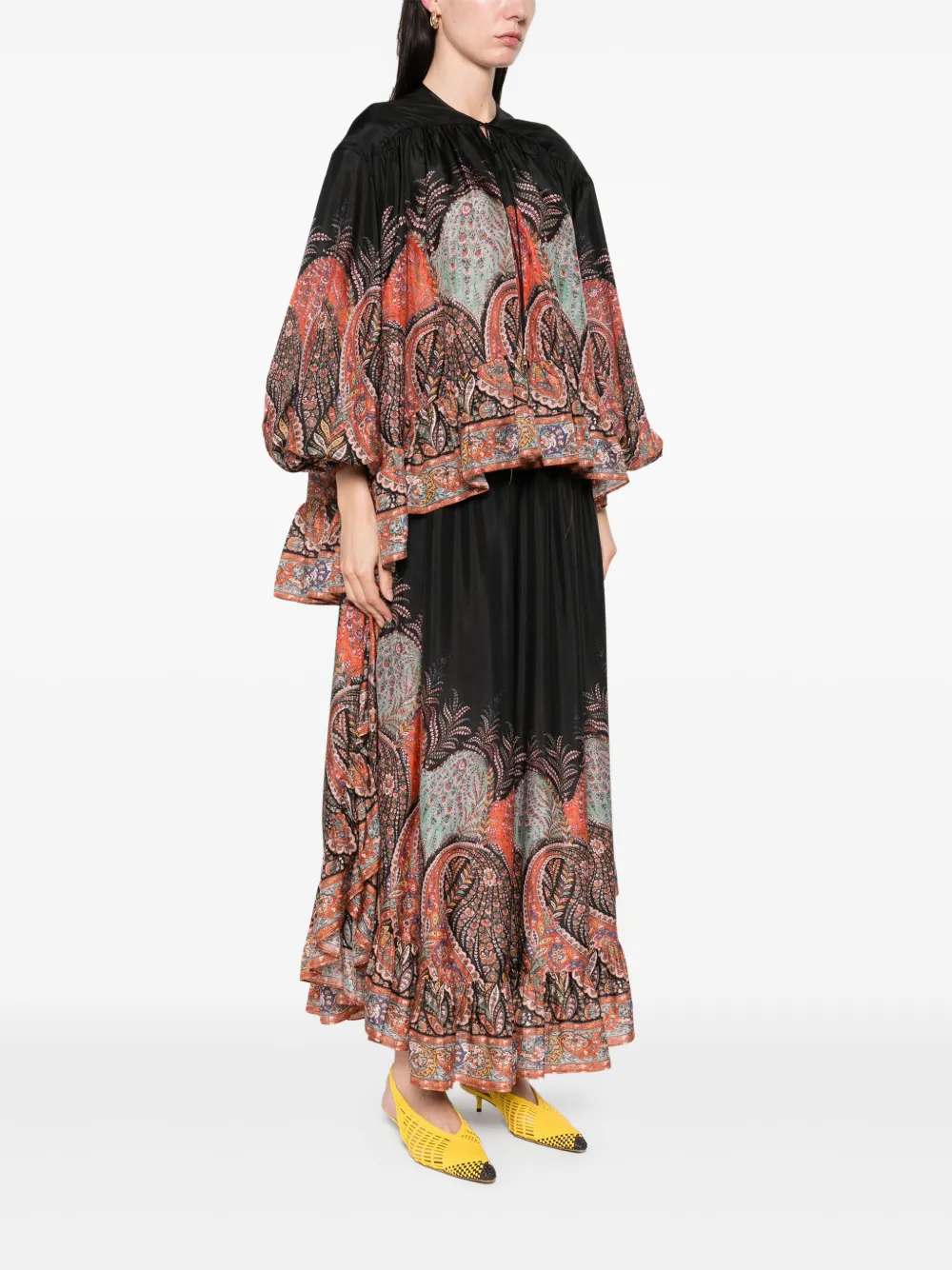 ZIMMERMANN Rhiannon blouse Zwart