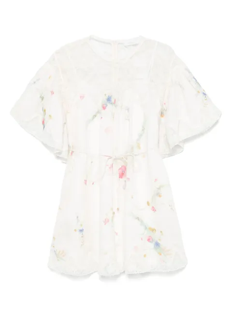 ZIMMERMANN lace-trim dress