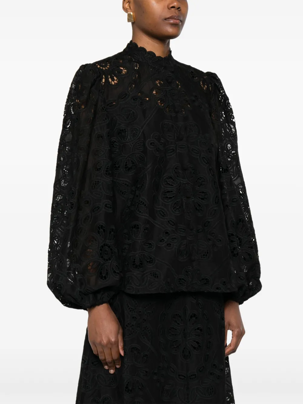 ZIMMERMANN Rhiannon blouse Zwart