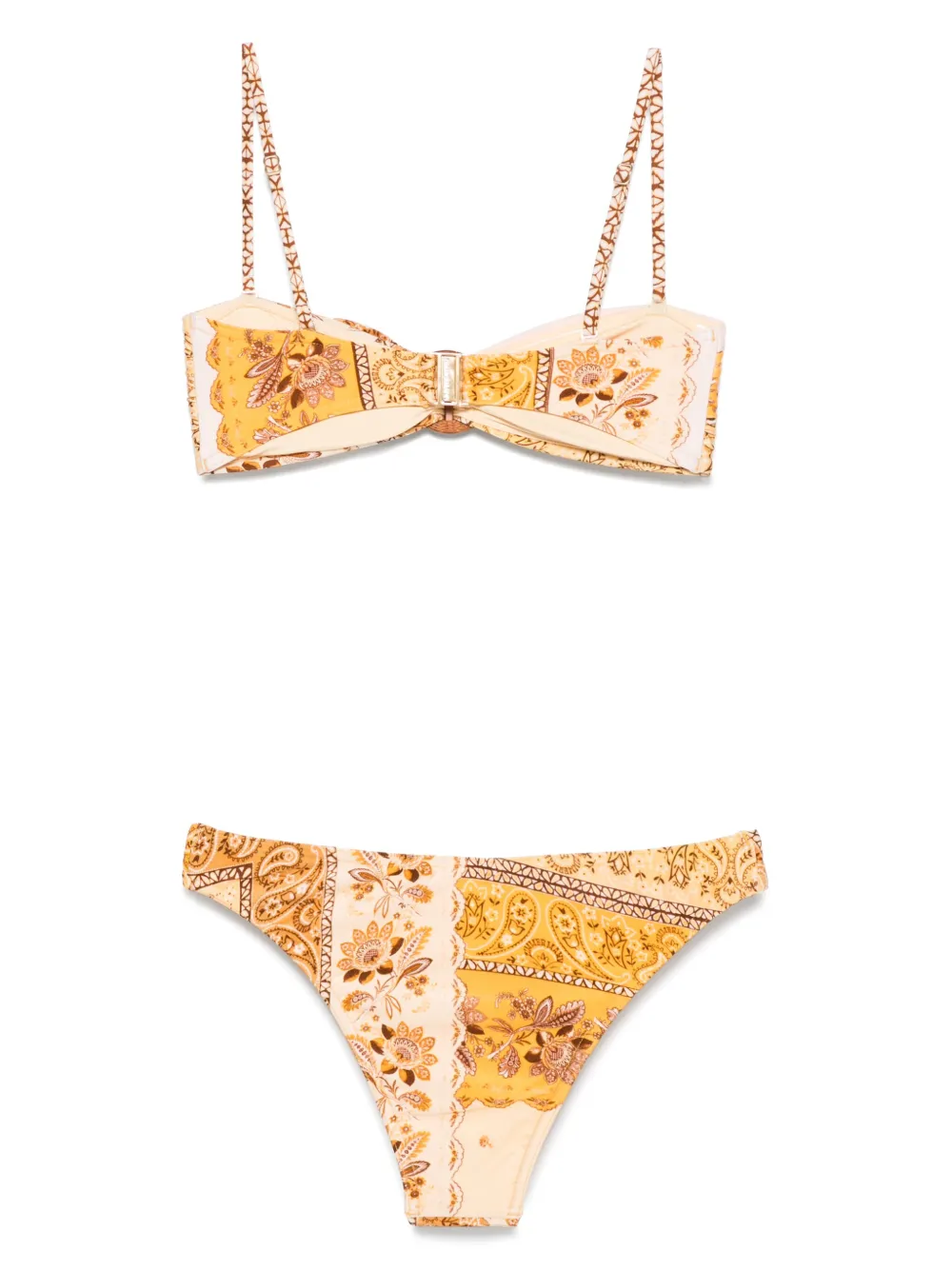 ZIMMERMANN Lucky Bamboo Ring bikini Geel