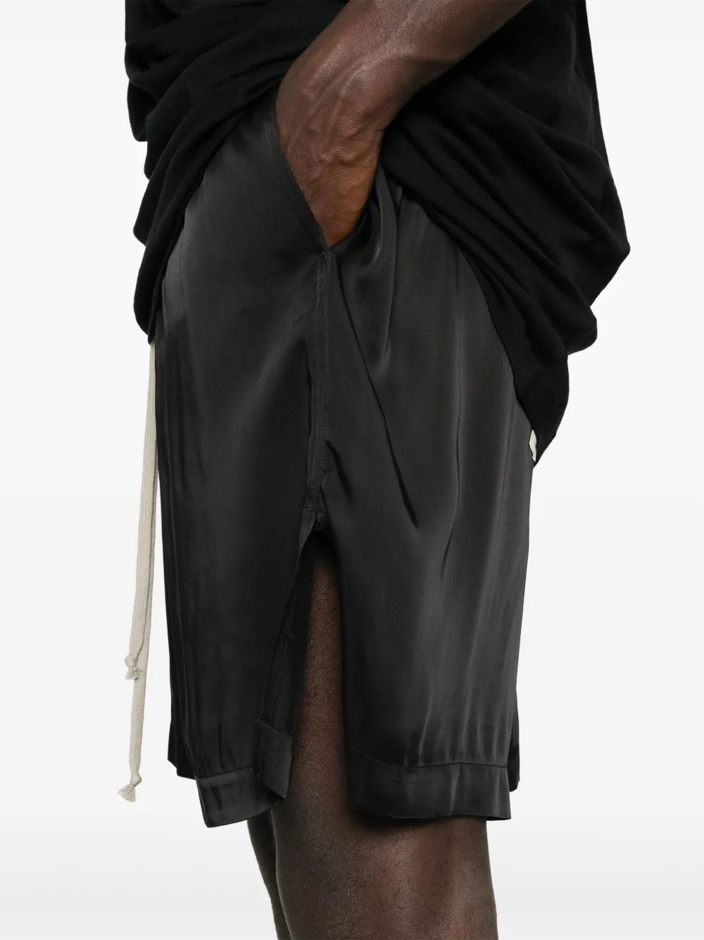 Rick Owens Boxershorts met trekkoord Zwart