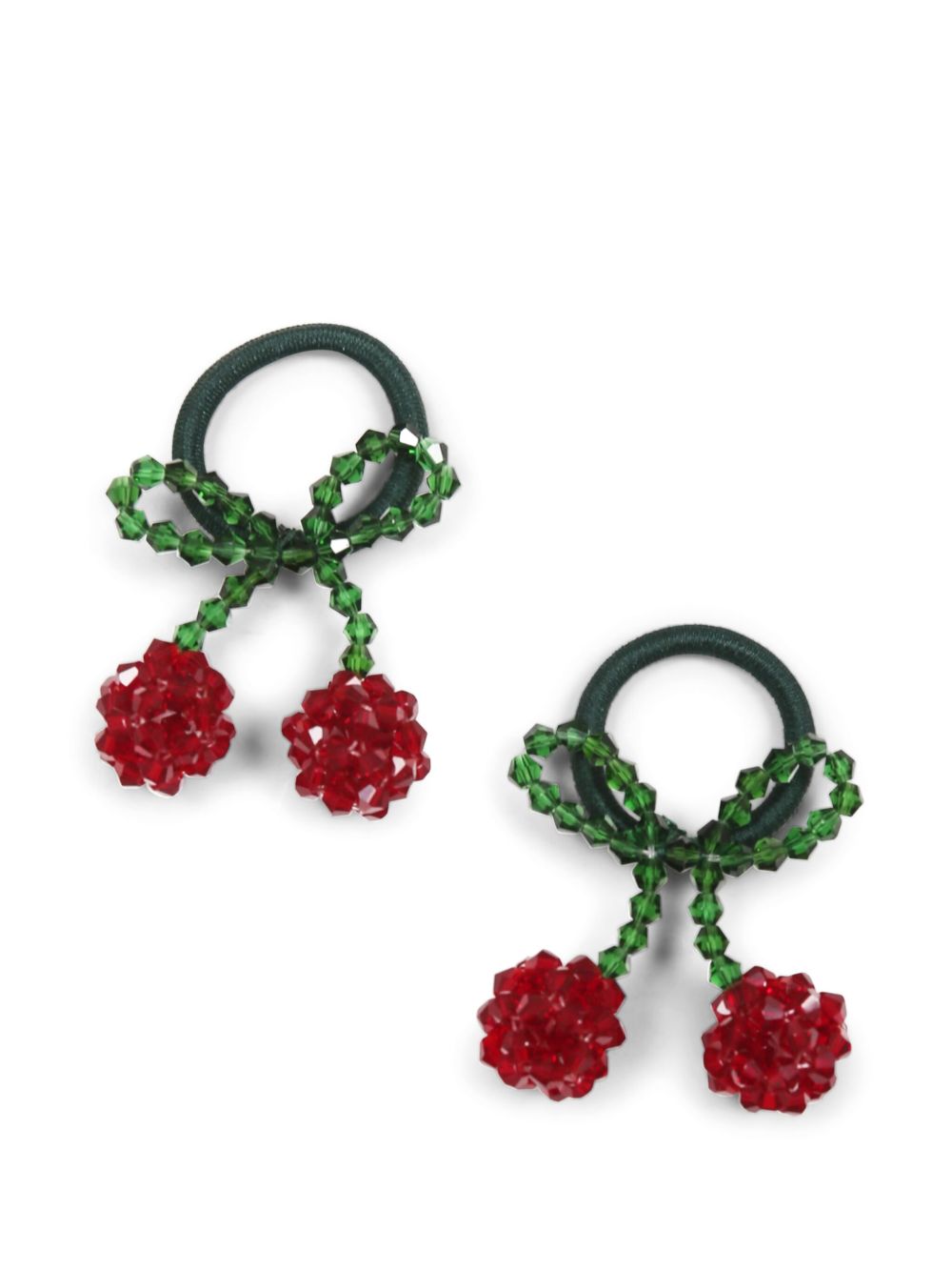 Konges Sløjd Kids' Cherry Hair Tie In Green