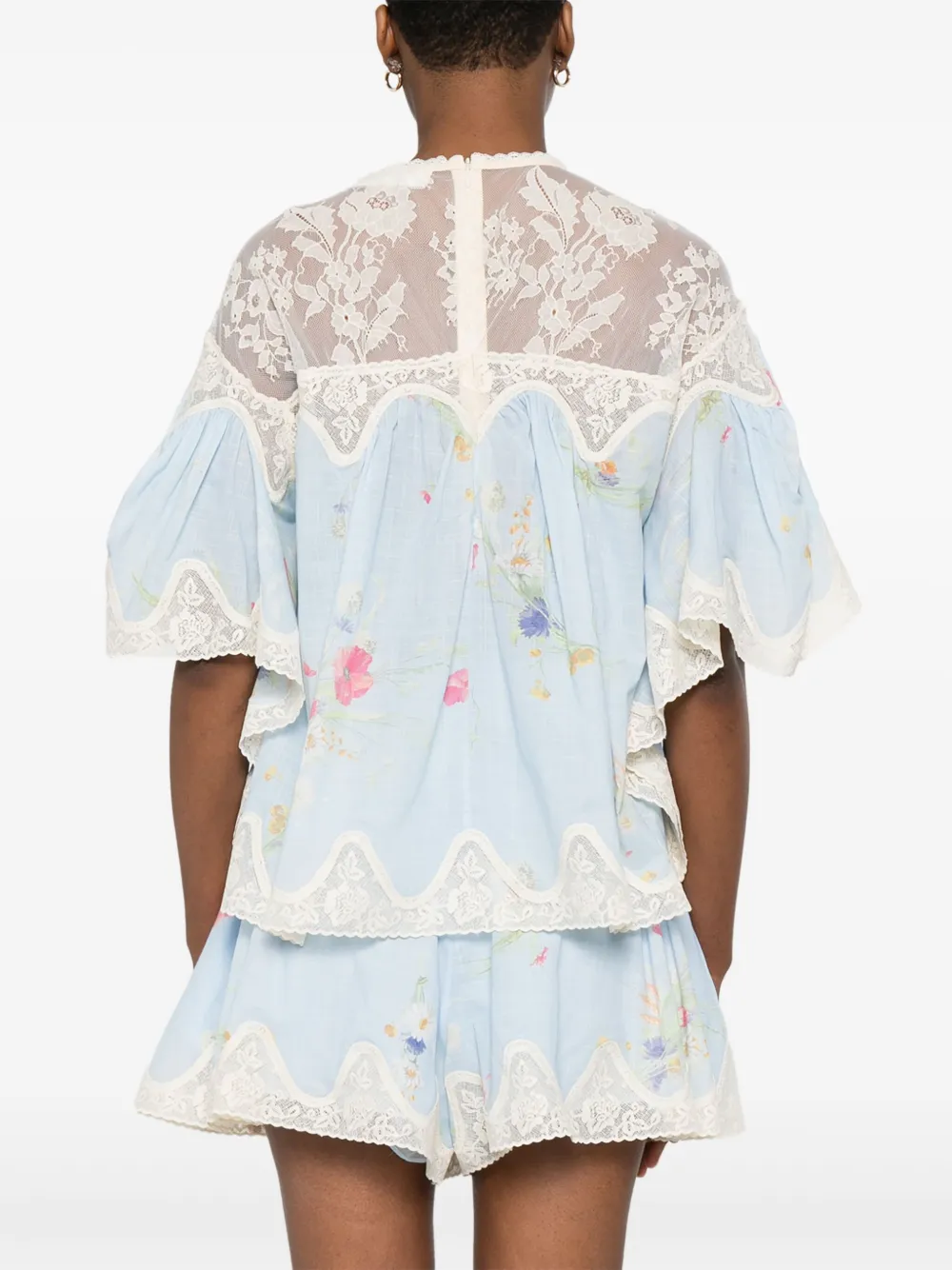 ZIMMERMANN Lucky blouse Blauw