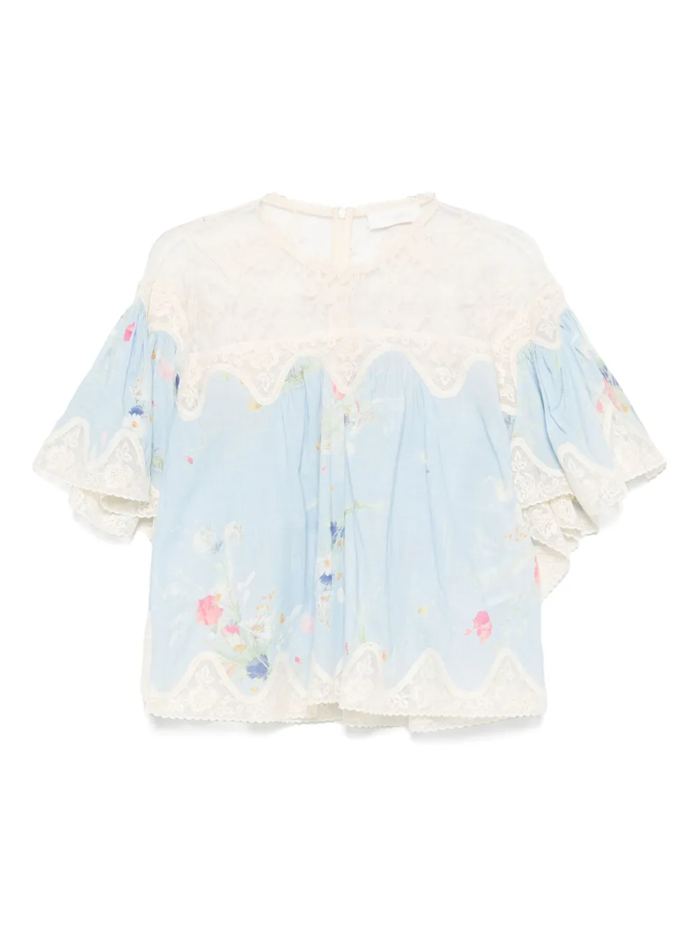 ZIMMERMANN Lucky blouse Blauw