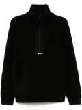 BOSS half-zip sweatshirt - Black