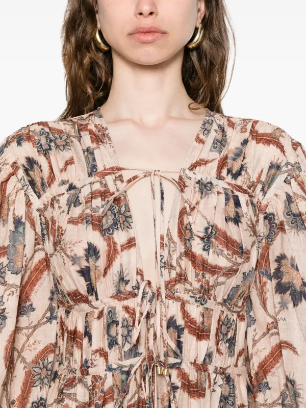 ワンピース ZIMMERMANN ASCENSION MAXI DRESS Zimmermann Ascension Plunge Halter Maxi Dress | Shopbop