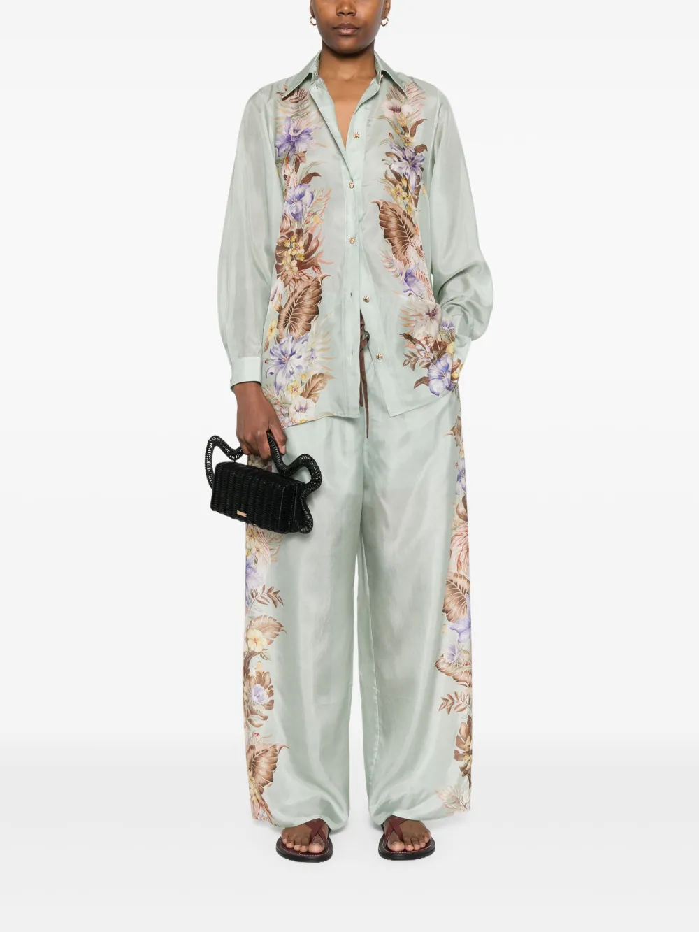 ZIMMERMANN Coco trousers | Wide-Leg Pants | Image 2