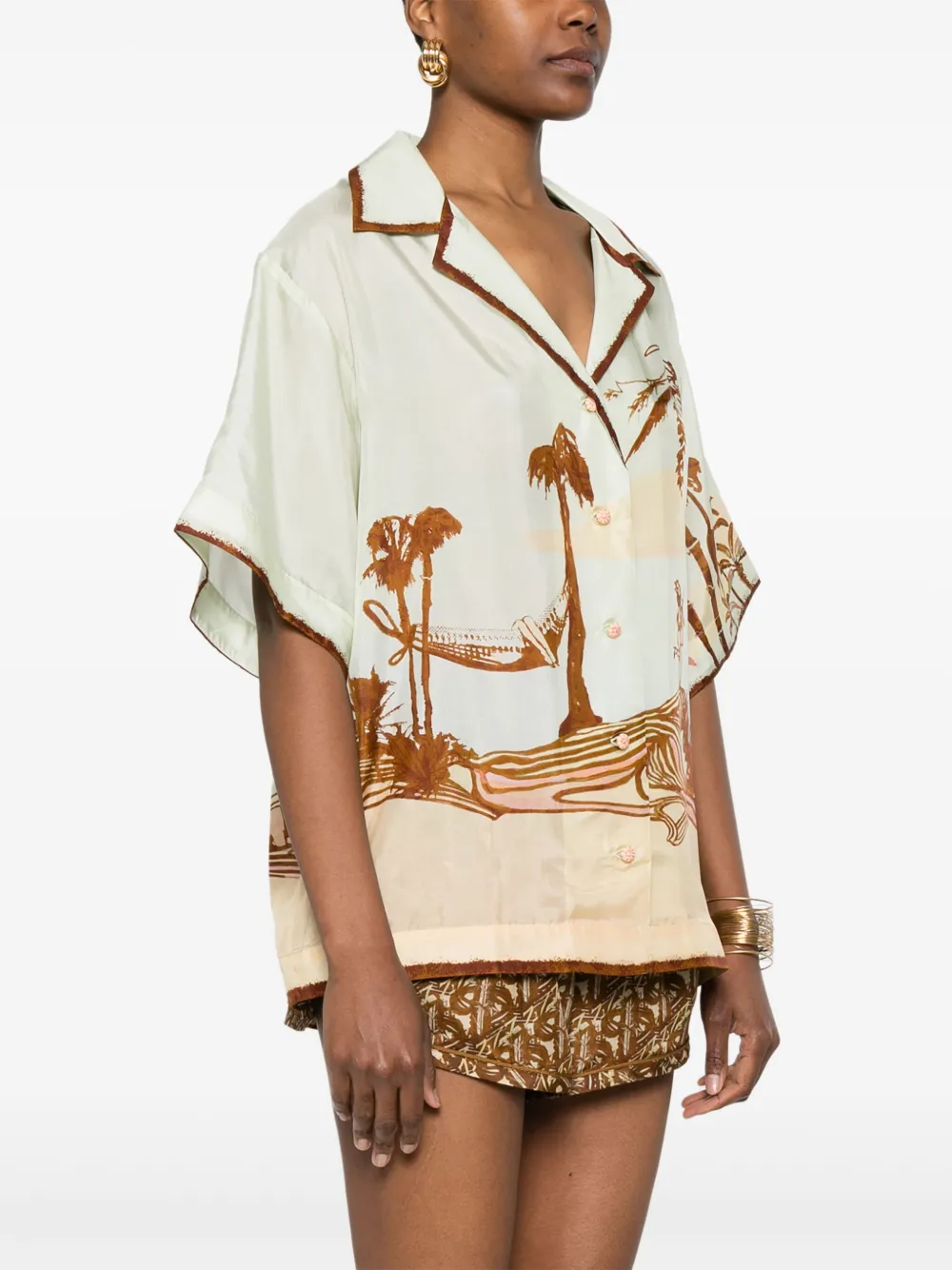ZIMMERMANN SILK SHIRT