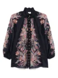 ZIMMERMANN Rhiannon Billow blouse - Blue