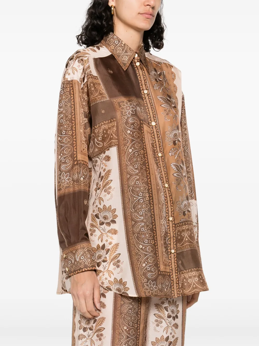 ZIMMERMANN Lucky blouse Bruin