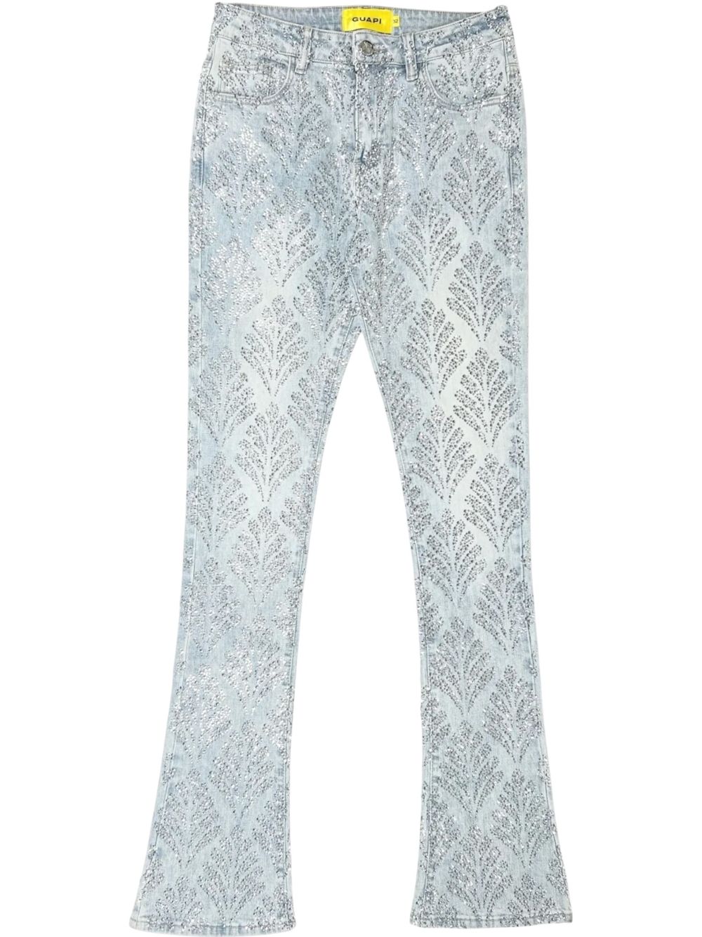 GUAPI embellished skinny jeans - Blue