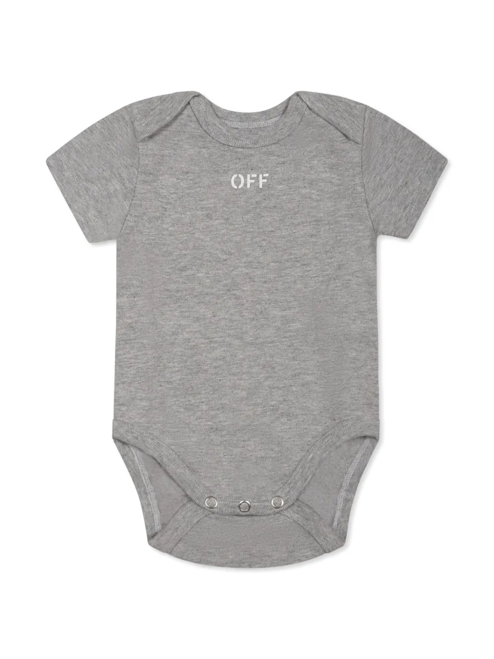 Off-White Kids Babypakje met logoprint Wit