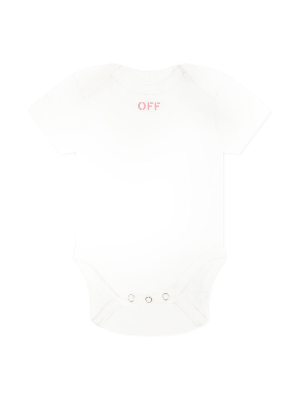 Off-White Kids logo-print babygrow set - Wit