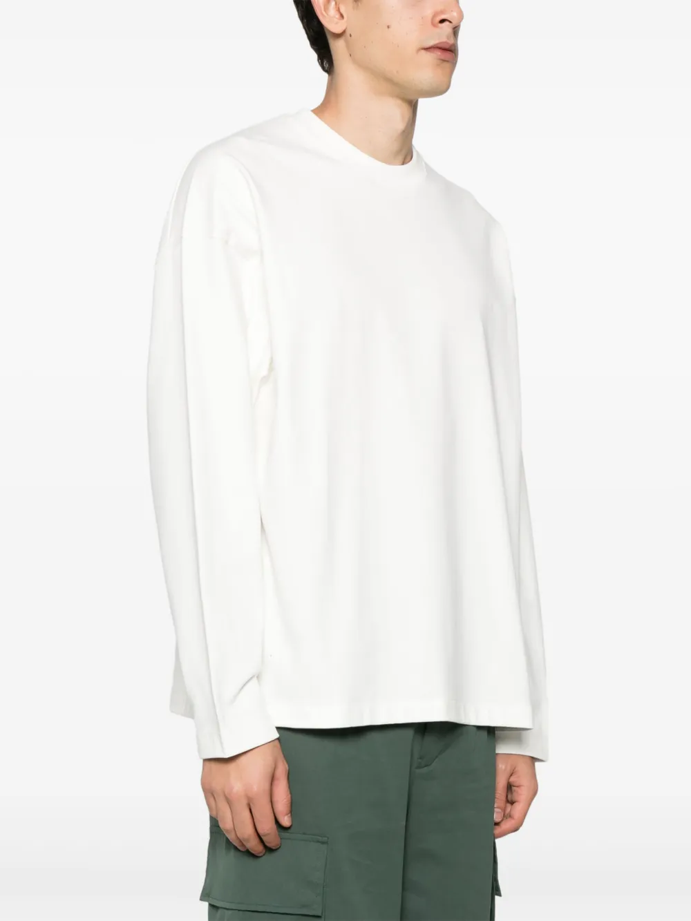 Jil Sander Katoenen T-shirt Beige