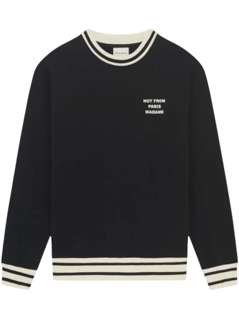 Drôle De Monsieur Le Sweatshirt Sport sweatshirt med slogan