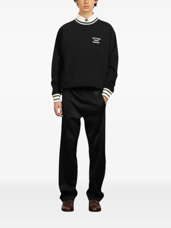 Drôle De Monsieur Le Sweatshirt Slogan Sport Sweatshirt